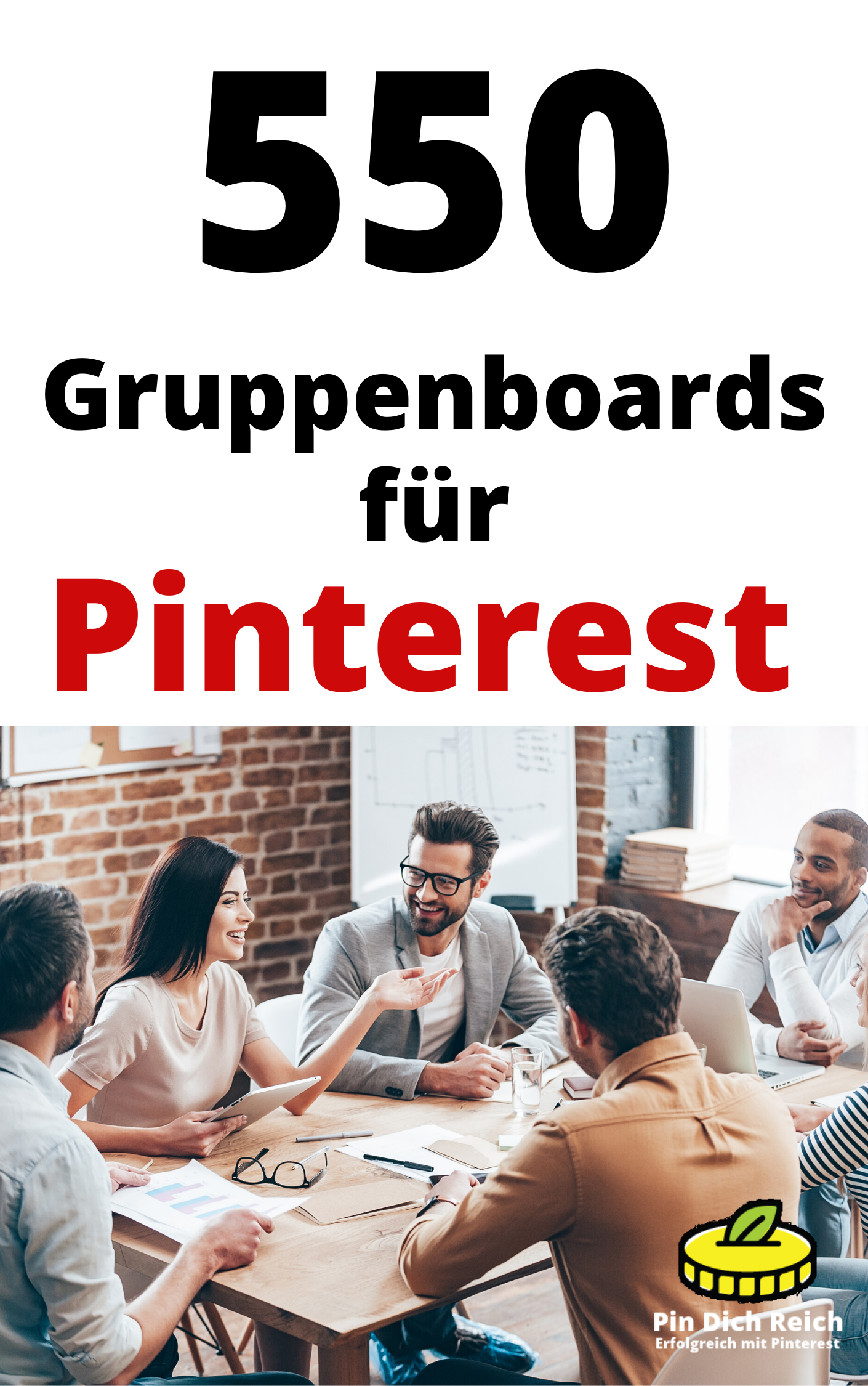 550 Gruppenboards für Pinterest
